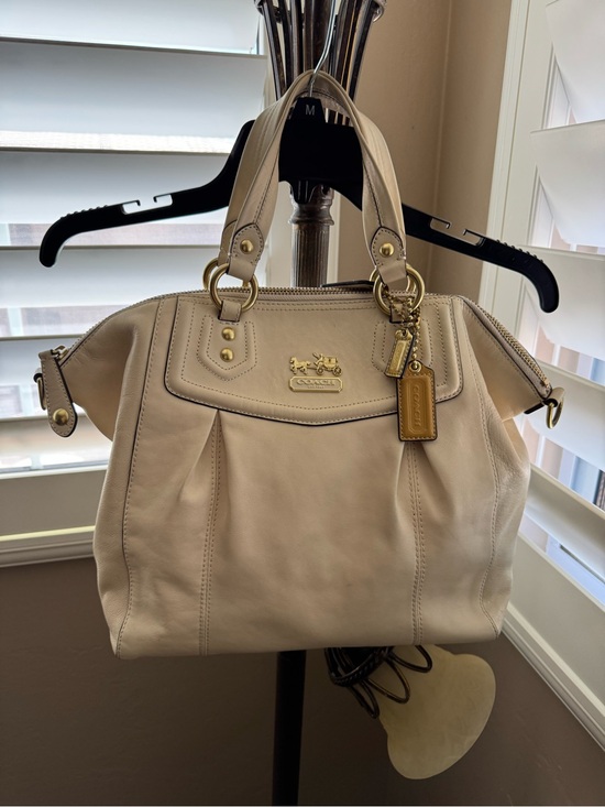 Coach Handbags - Coach Madison leather Audrey satchel handbag